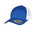 Royal Blue-White - Front - Flexfit Unisex Adult 110 Mesh Two Tone Cap