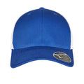 Royal Blue-White - Side - Flexfit Unisex Adult 110 Mesh Two Tone Cap