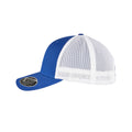 Royal Blue-White - Lifestyle - Flexfit Unisex Adult 110 Mesh Two Tone Cap