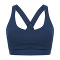 Navy - Front - Tombo Womens-Ladies Core Medium Impact Bra