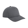 Graphite - Front - Beechfield Unisex Adult Urbanwear 5 Panel Snapback Cap