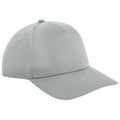 Light Grey - Front - Beechfield Unisex Adult Urbanwear 5 Panel Snapback Cap
