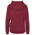 Burgundy - Lifestyle - Build Your Brand Womens-Ladies Basic Hoodie