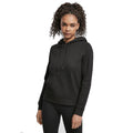 Black - Back - Build Your Brand Womens-Ladies Basic Hoodie