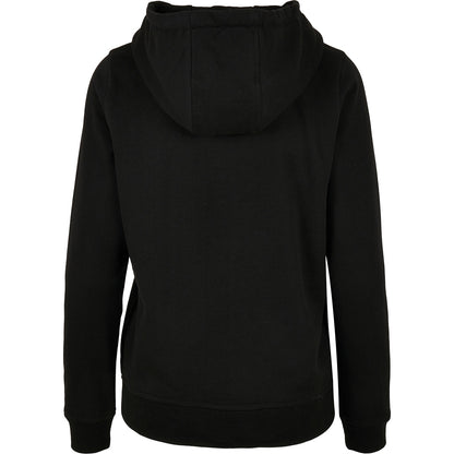 Black - Back - Build Your Brand Womens-Ladies Basic Hoodie