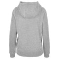Heather Grey - Close up - Build Your Brand Womens-Ladies Basic Hoodie