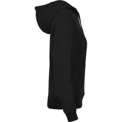 Black - Side - Build Your Brand Womens-Ladies Basic Hoodie