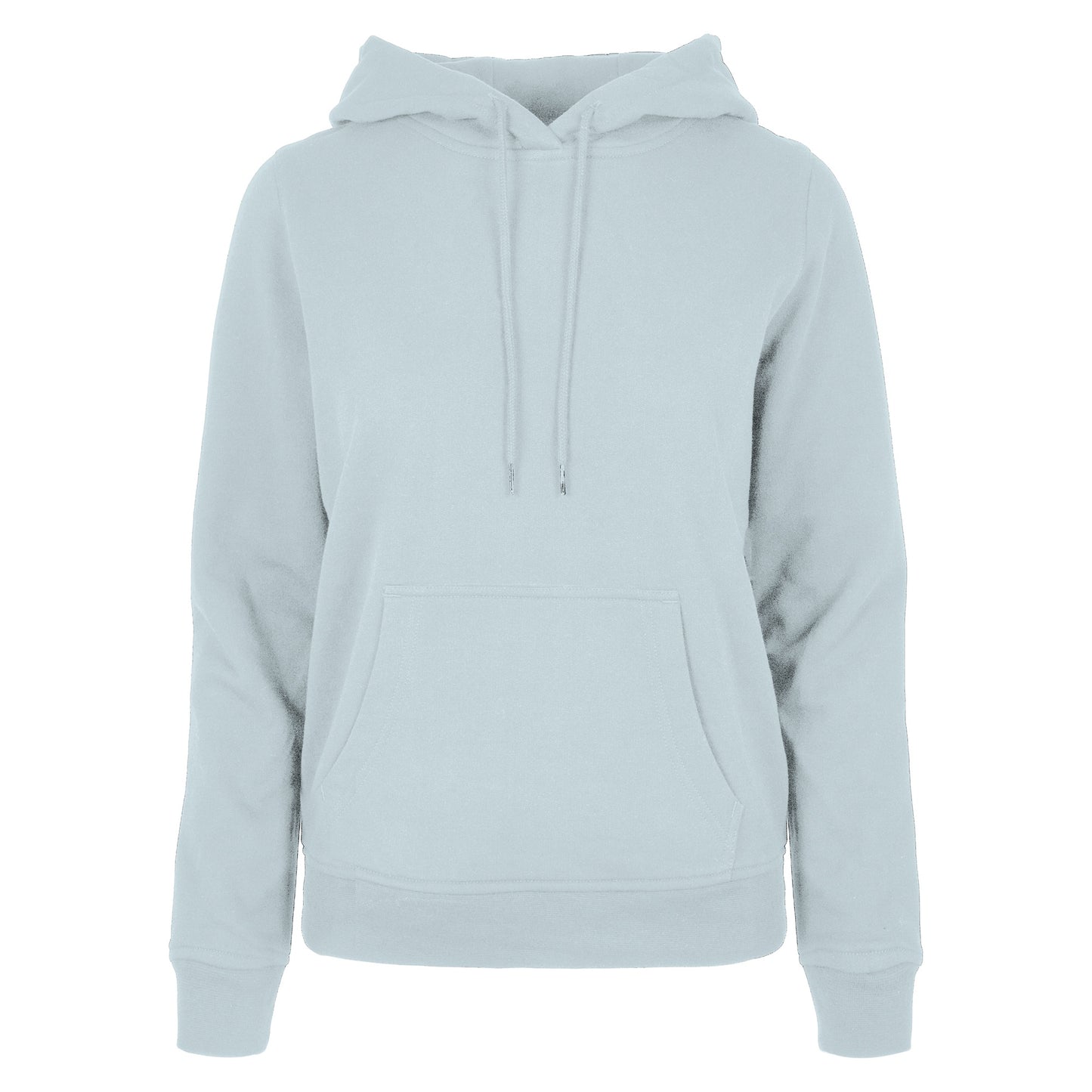 Ocean Blue - Front - Build Your Brand Womens-Ladies Basic Hoodie