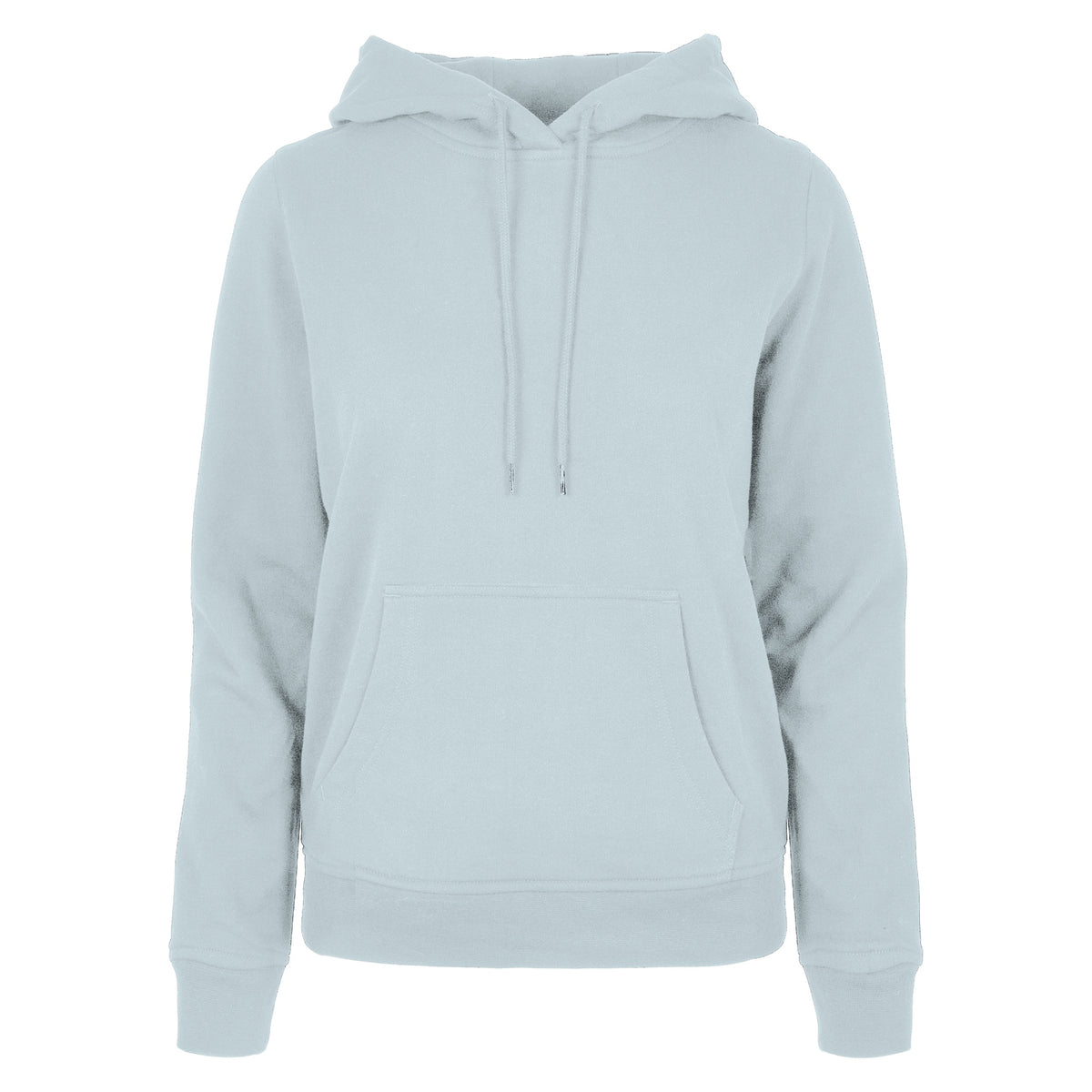 Ocean Blue - Front - Build Your Brand Womens-Ladies Basic Hoodie