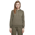 Olive - Close up - Build Your Brand Womens-Ladies Basic Hoodie