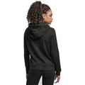 Black - Close up - Build Your Brand Womens-Ladies Basic Hoodie