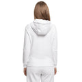 White - Close up - Build Your Brand Womens-Ladies Basic Hoodie