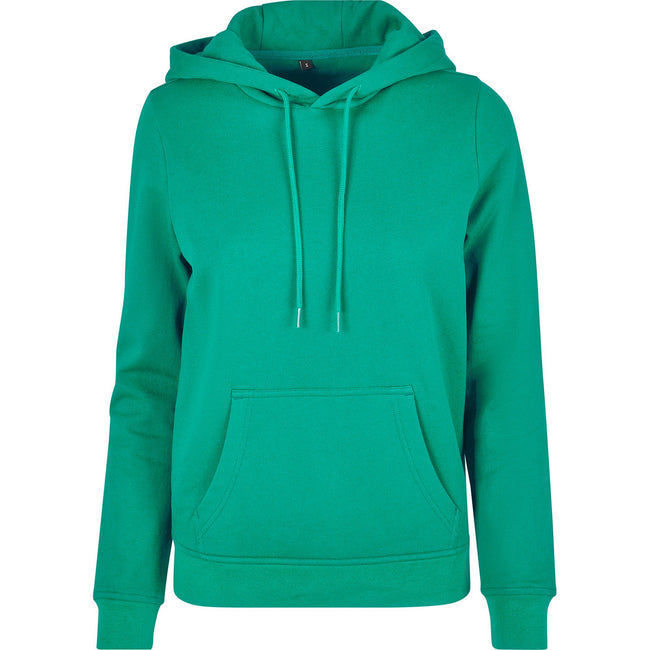 Grass Green - Front - Build Your Brand Womens-Ladies Basic Hoodie