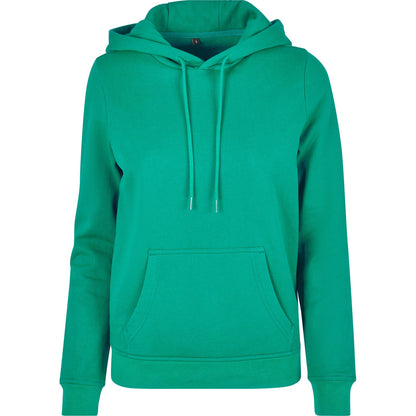 Grass Green - Front - Build Your Brand Womens-Ladies Basic Hoodie