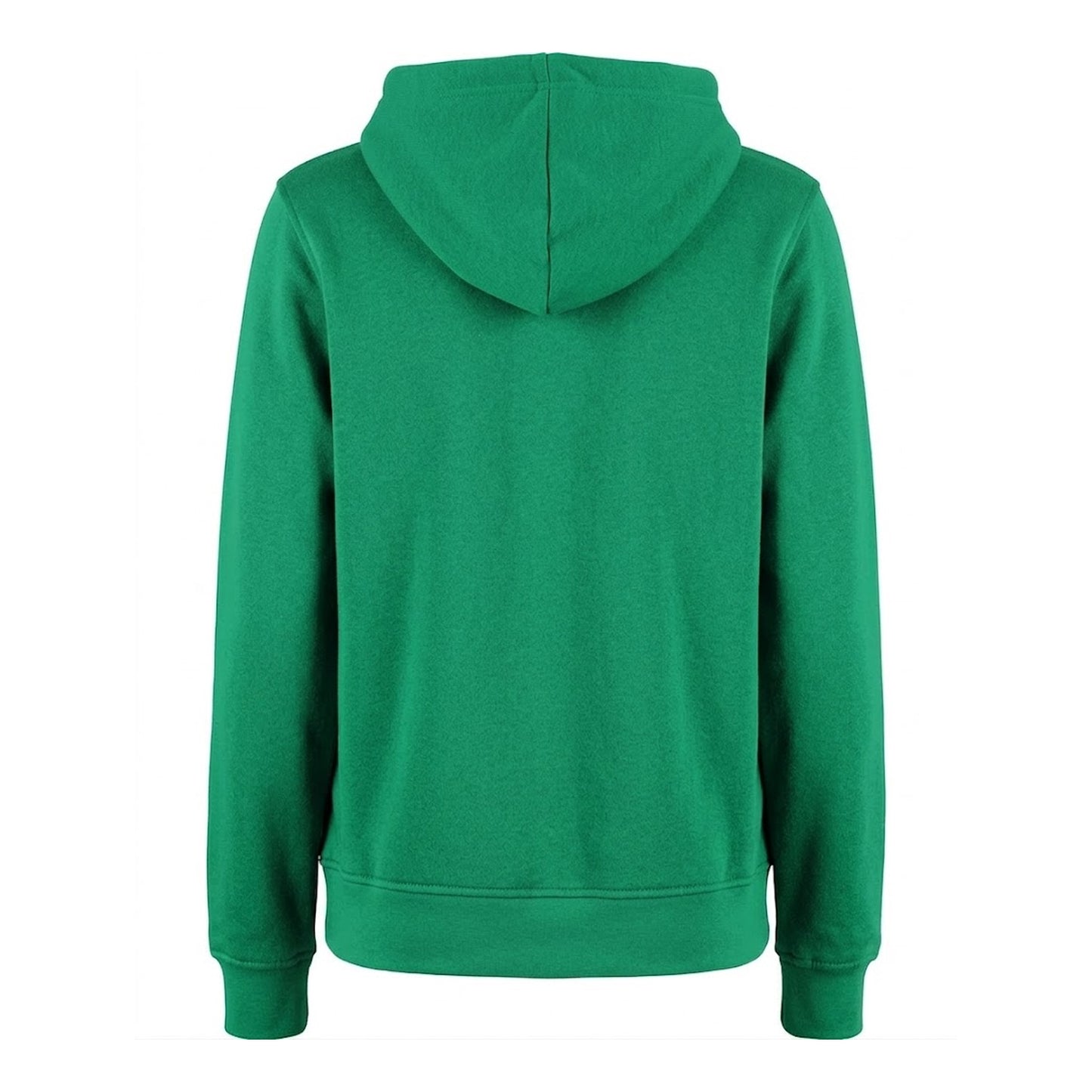 College Green - Back - Build Your Brand Womens-Ladies Basic Hoodie