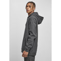 Charcoal - Back - Build Your Brand Mens Basic Oversized Hoodie