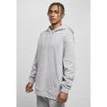 Heather Grey - Back - Build Your Brand Mens Basic Oversized Hoodie
