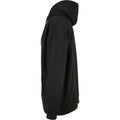 Black - Side - Build Your Brand Mens Basic Oversized Hoodie
