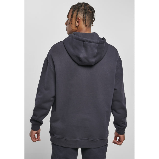 Navy - Lifestyle - Build Your Brand Mens Basic Oversized Hoodie