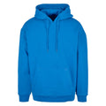 Intense Blue - Front - Build Your Brand Mens Basic Oversized Hoodie