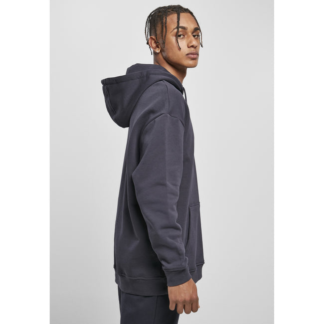 Navy - Pack Shot - Build Your Brand Mens Basic Oversized Hoodie