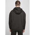Black - Lifestyle - Build Your Brand Mens Basic Oversized Hoodie