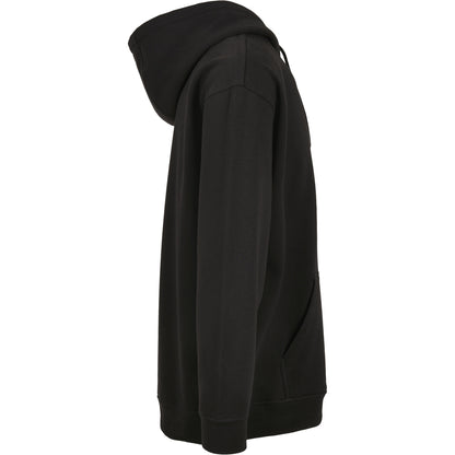 Black - Lifestyle - Build Your Brand Mens Basic Oversized Hoodie