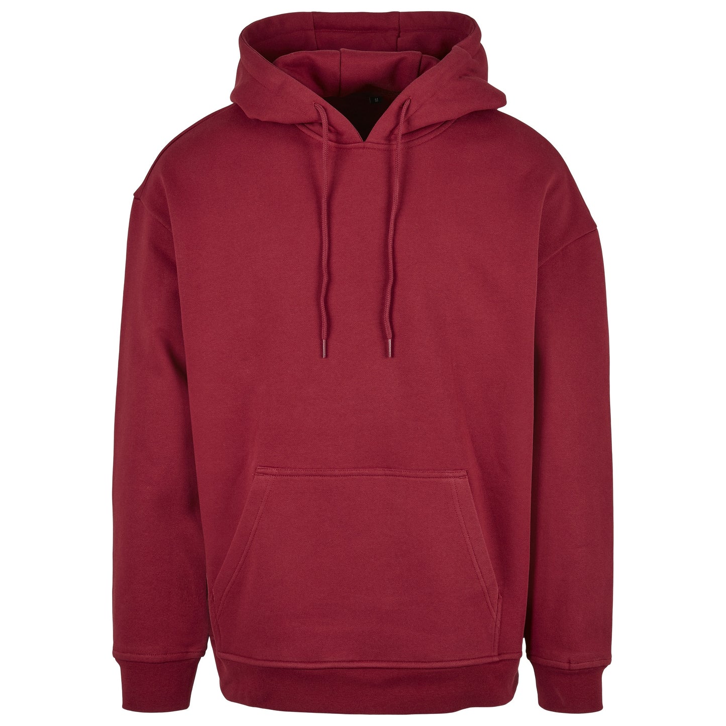 Black - Pack Shot - Build Your Brand Mens Basic Oversized Hoodie