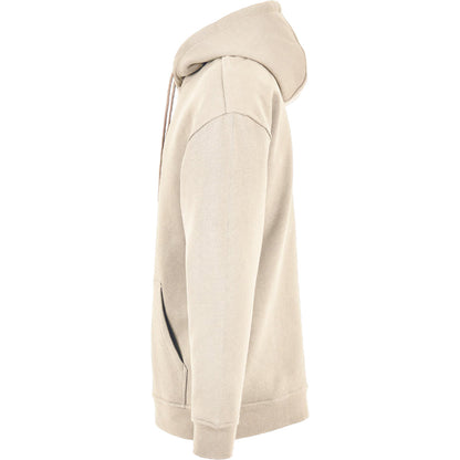 Sand - Side - Build Your Brand Mens Basic Oversized Hoodie