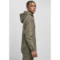 Olive - Lifestyle - Build Your Brand Mens Basic Oversized Hoodie