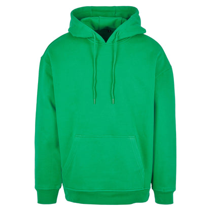 Grass Green - Front - Build Your Brand Mens Basic Oversized Hoodie