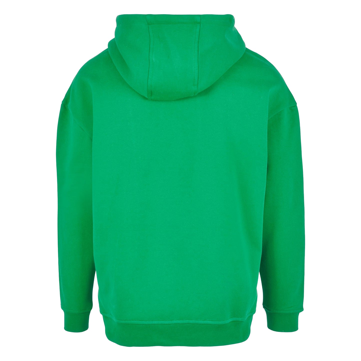Grass Green - Back - Build Your Brand Mens Basic Oversized Hoodie
