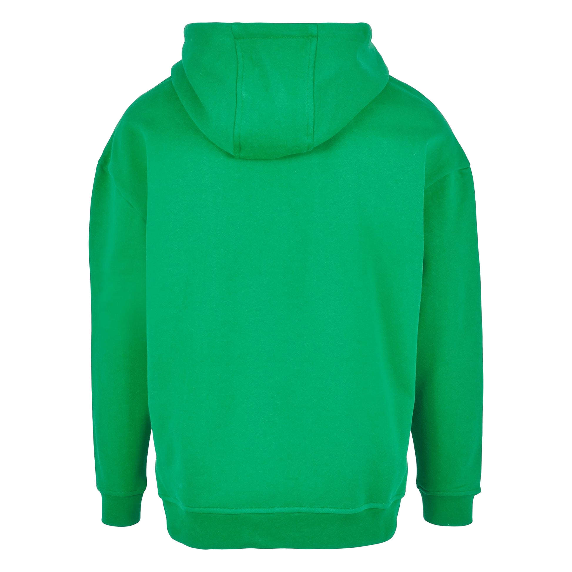 Grass Green - Back - Build Your Brand Mens Basic Oversized Hoodie
