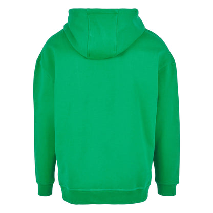 Grass Green - Back - Build Your Brand Mens Basic Oversized Hoodie