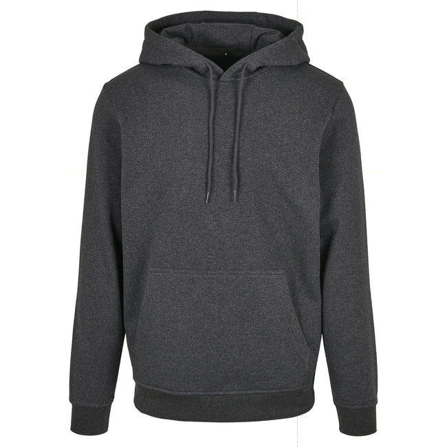 Charcoal - Front - Build Your Brand Mens Basic Hoodie