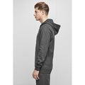 Charcoal - Back - Build Your Brand Mens Basic Hoodie