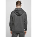 Charcoal - Side - Build Your Brand Mens Basic Hoodie