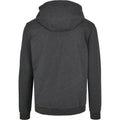 Charcoal - Close up - Build Your Brand Mens Basic Hoodie