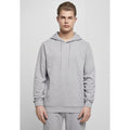 Heather Grey - Back - Build Your Brand Mens Basic Hoodie