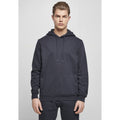 Navy - Back - Build Your Brand Mens Basic Hoodie