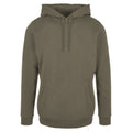 Olive - Front - Build Your Brand Mens Basic Hoodie