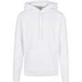White - Front - Build Your Brand Mens Basic Hoodie