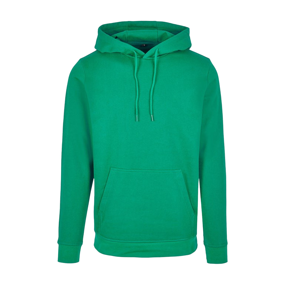 Grass Green - Front - Build Your Brand Mens Basic Hoodie