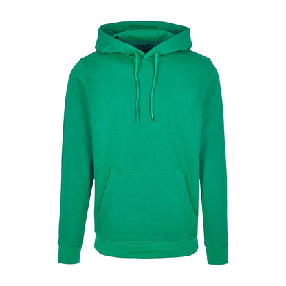 Grass Green - Front - Build Your Brand Mens Basic Hoodie