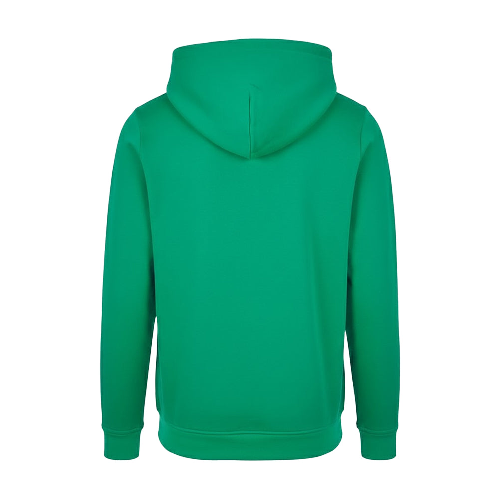Grass Green - Back - Build Your Brand Mens Basic Hoodie