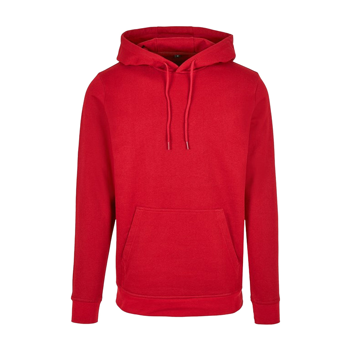 City Red - Front - Build Your Brand Mens Basic Hoodie