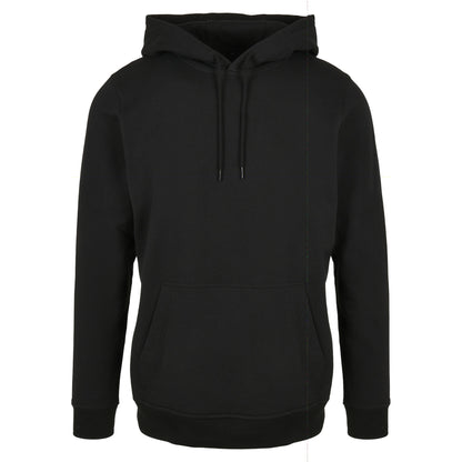 Black - Front - Build Your Brand Mens Basic Hoodie