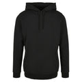 Black - Front - Build Your Brand Mens Basic Hoodie