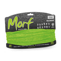 Lime Green - Back - Beechfield Unisex Adult Morf Spacer Marl Neck Warmer