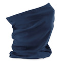 French Navy - Front - Beechfield Unisex Adult Morf Recycled Neck Warmer